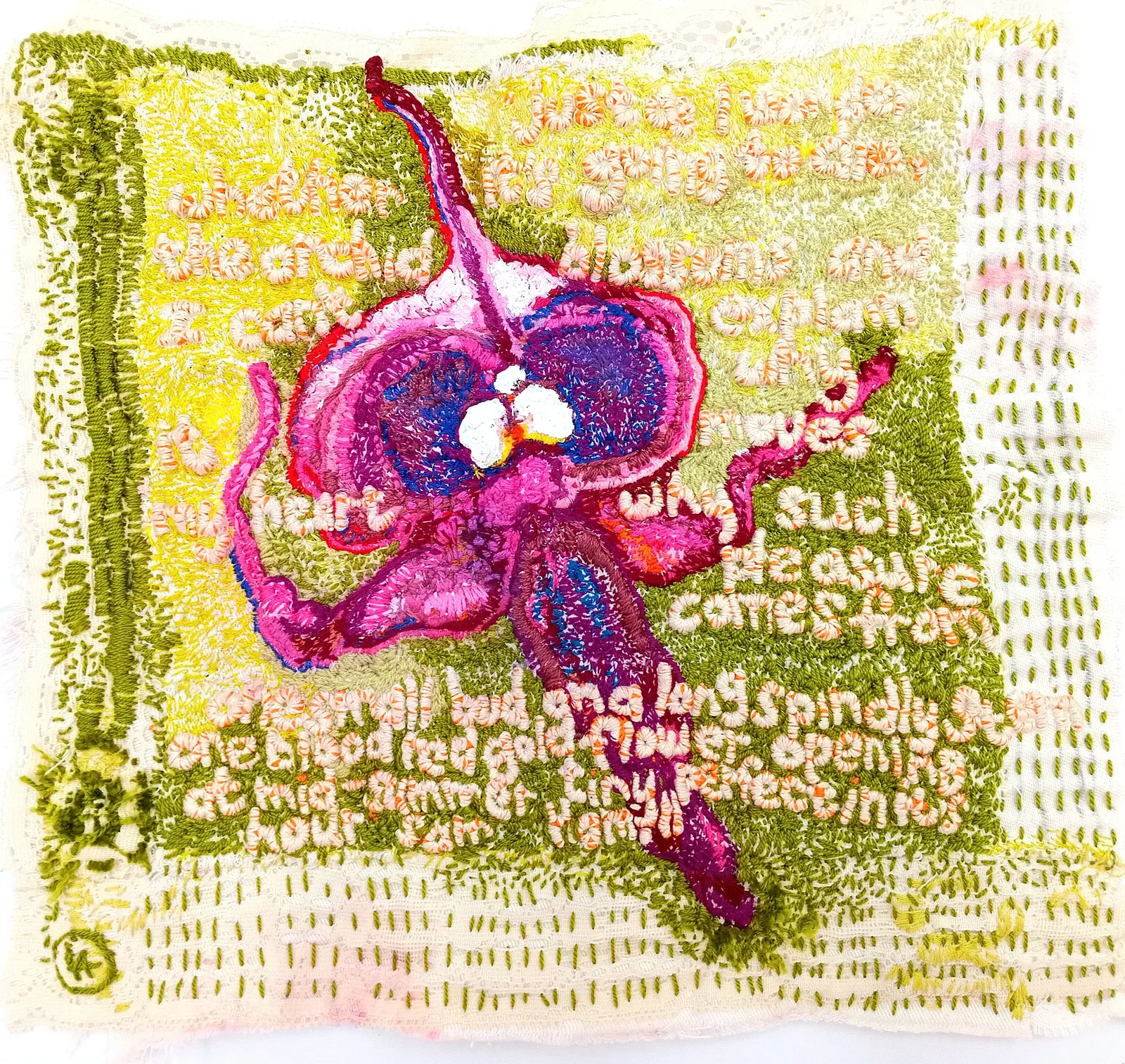 The Orchid and My Heart by Lee-Ann Ormandy-Becker