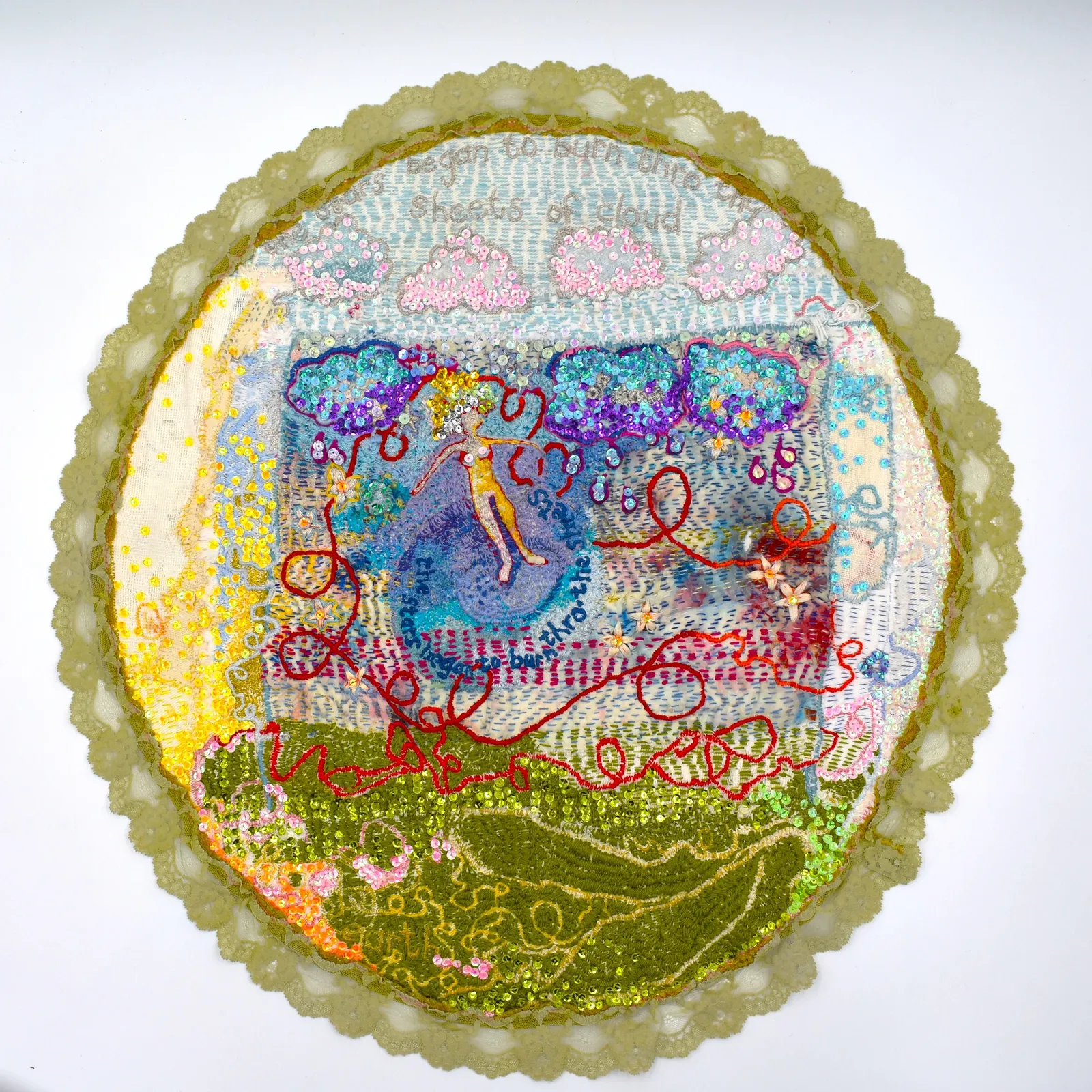Untitled Fibre Work 01 by Lee-Ann Ormandy-Becker