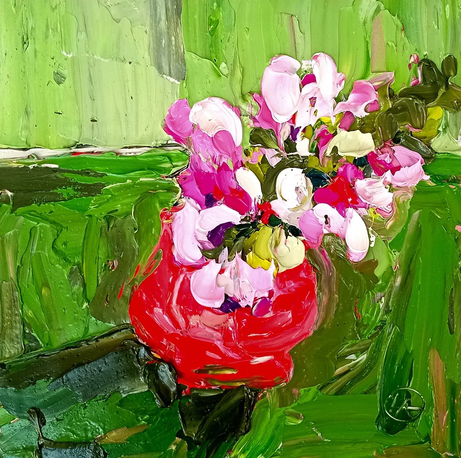 Untitled Floral Study by Lee-Ann Ormandy-Becker